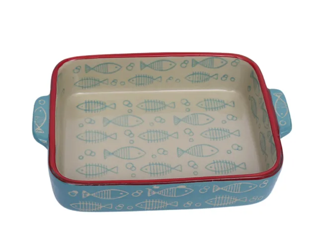 ASADERA CERAMICA 25CM OVEN FRESH DEL MAR