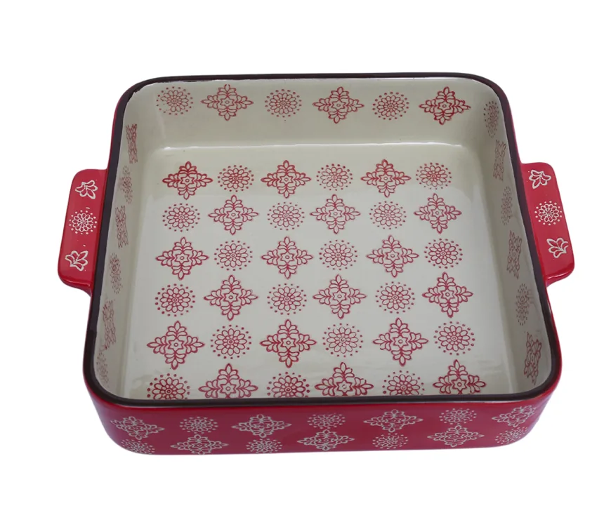 ASADERA CERAMICA 33CM OVEN FRESH COPOS DE NIEV