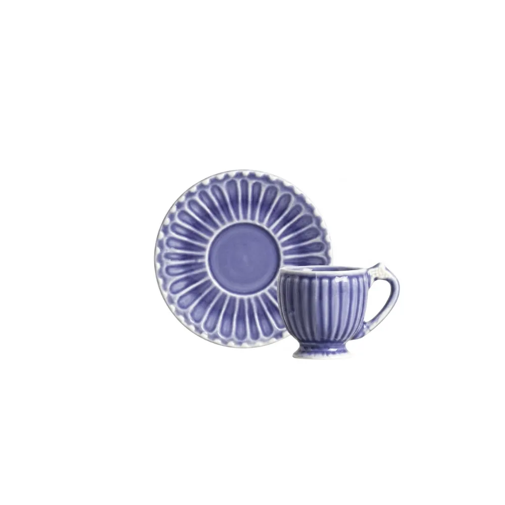 SET TAZA DE CAFÉ C/ PLATILLO BUZIOS