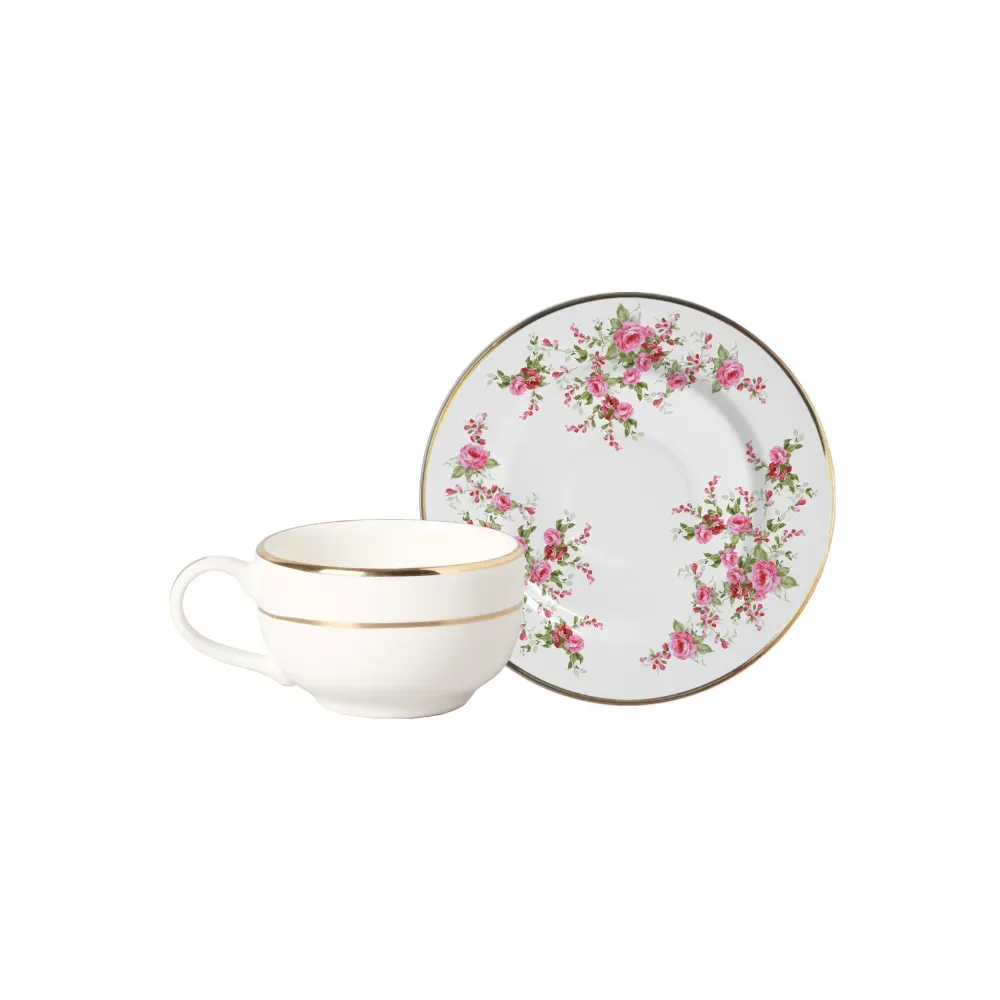 Taza de Café con platillo Amélie - Alt. 5 cm - Vol. 85 ml