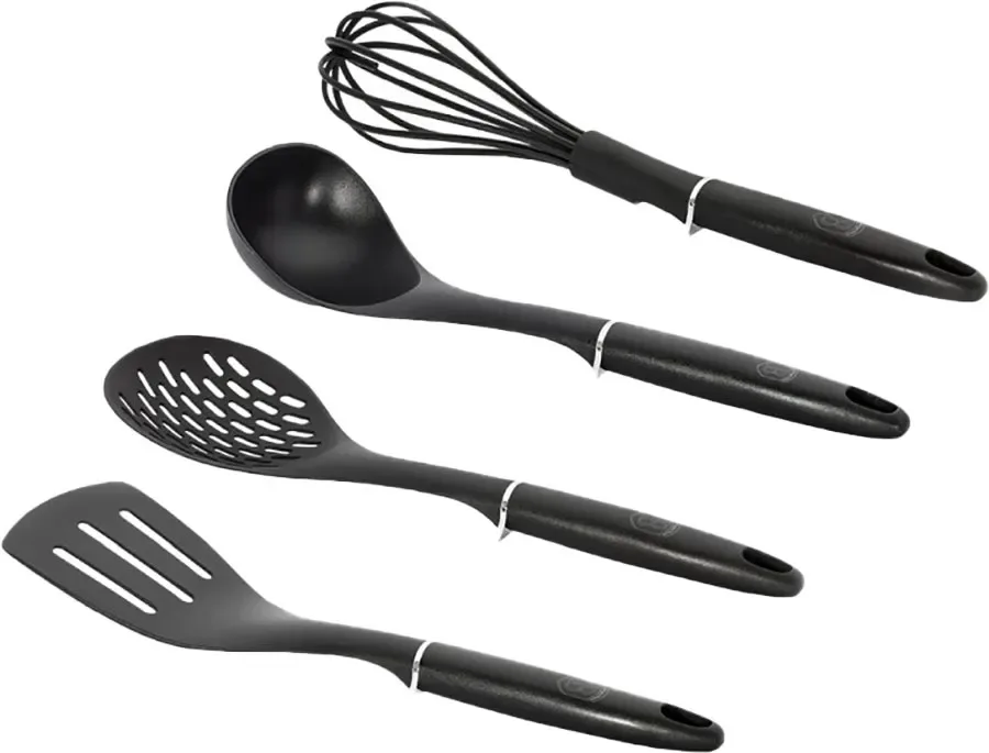 4_Pcs_Jgo_De_Cubiertos_P/Cocinar Black
