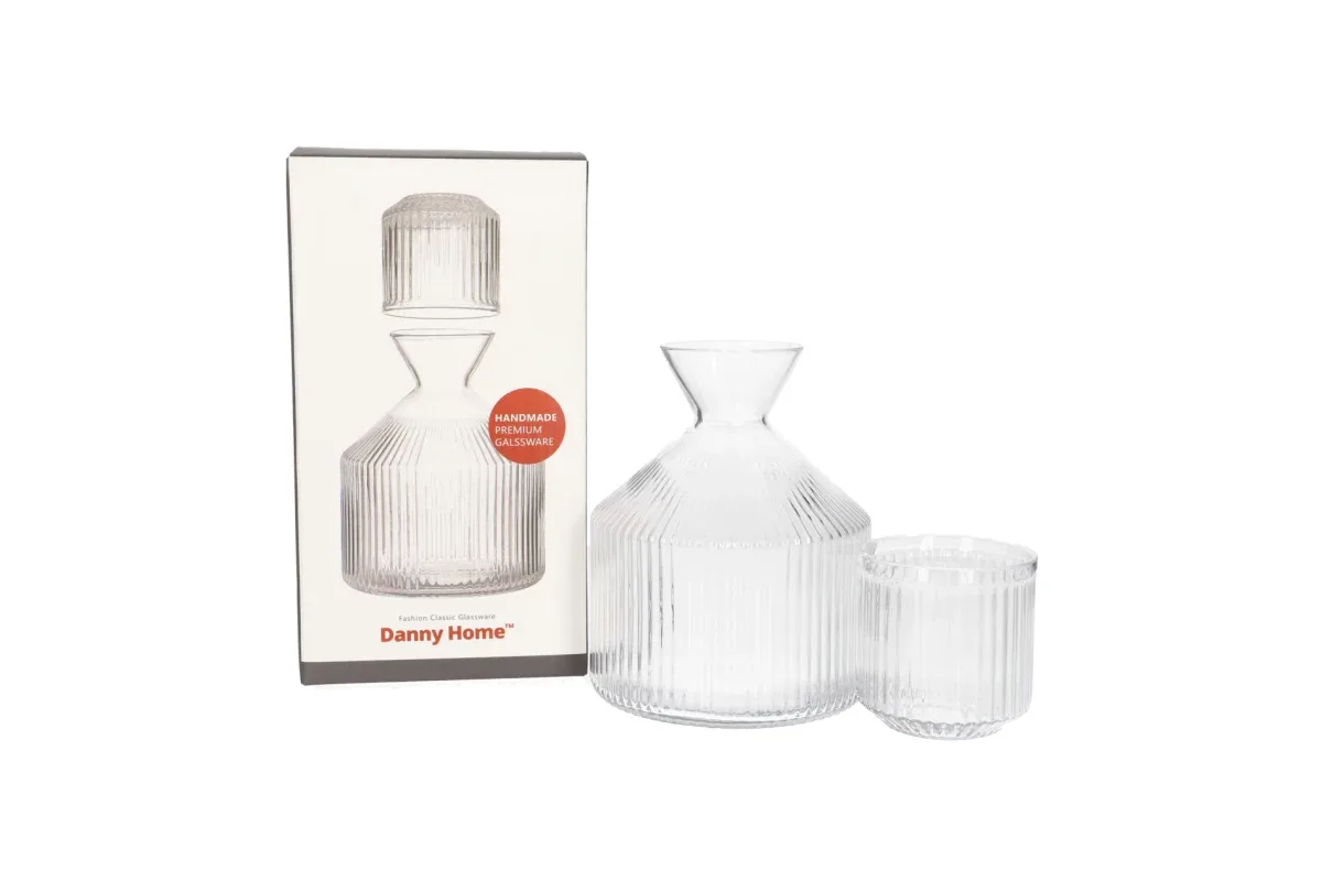BOTELLA DE VIDRIO 770ML C/VASO 118ML